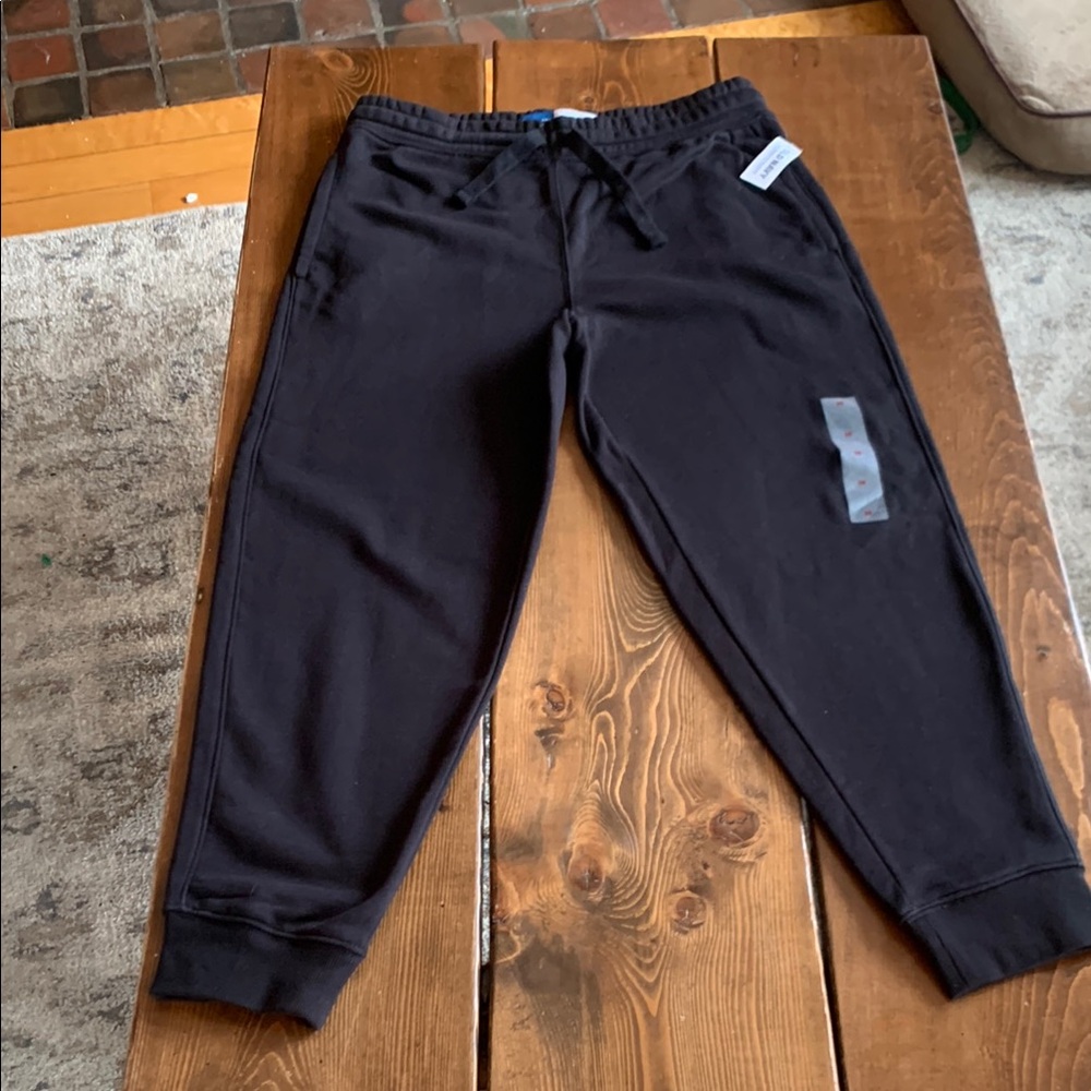 Kids Black Jogger Pants